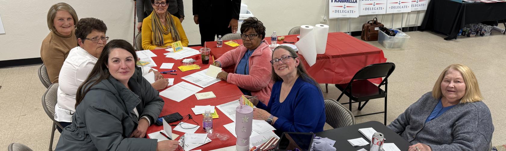 Thank you cards in support of Kyle Pasquarella for Delegate, Virginia House district 96.